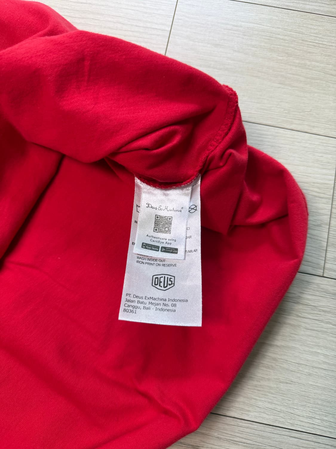 DEUS Ccangu home t-shirts 상품이미지7