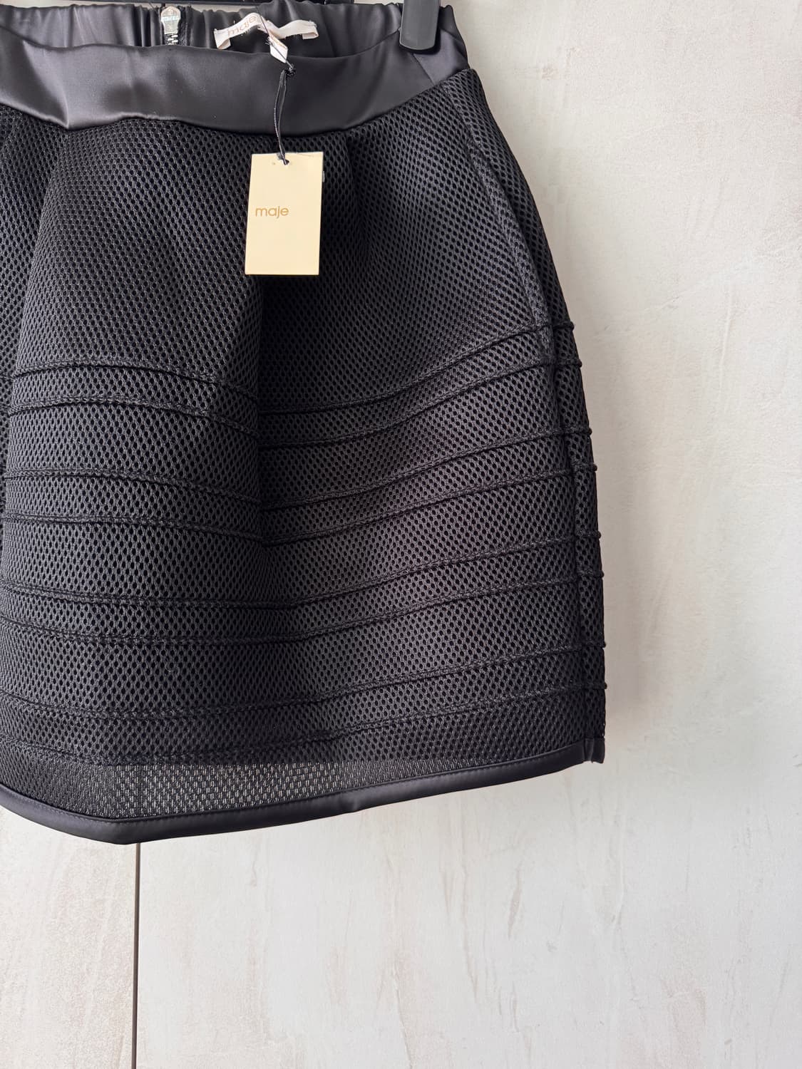 새상품 maje 블랙 미니 포켓스커트1(44사이즈) 상품이미지9