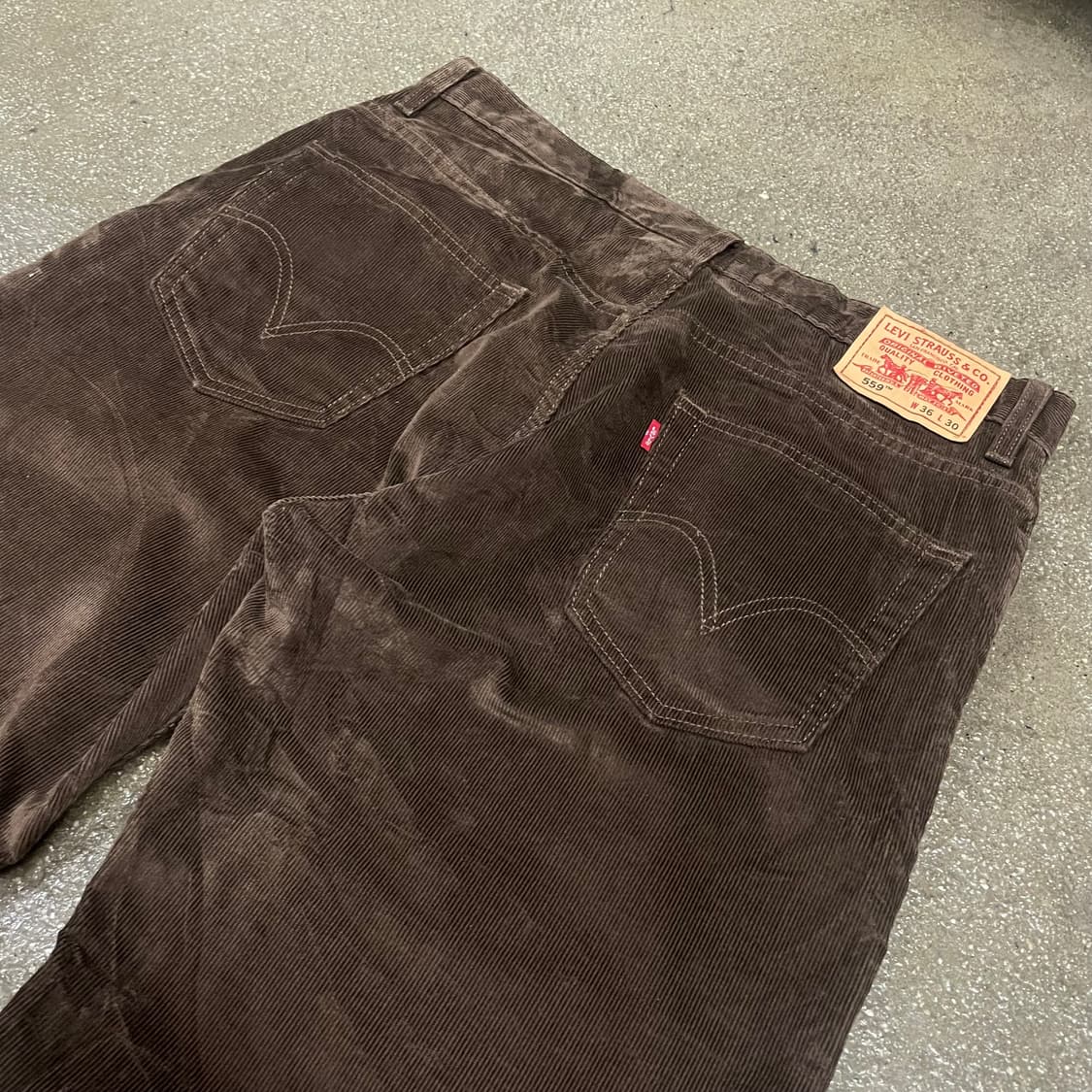 00s Levis559 코듀로이 팬츠 (35“) 상품이미지4