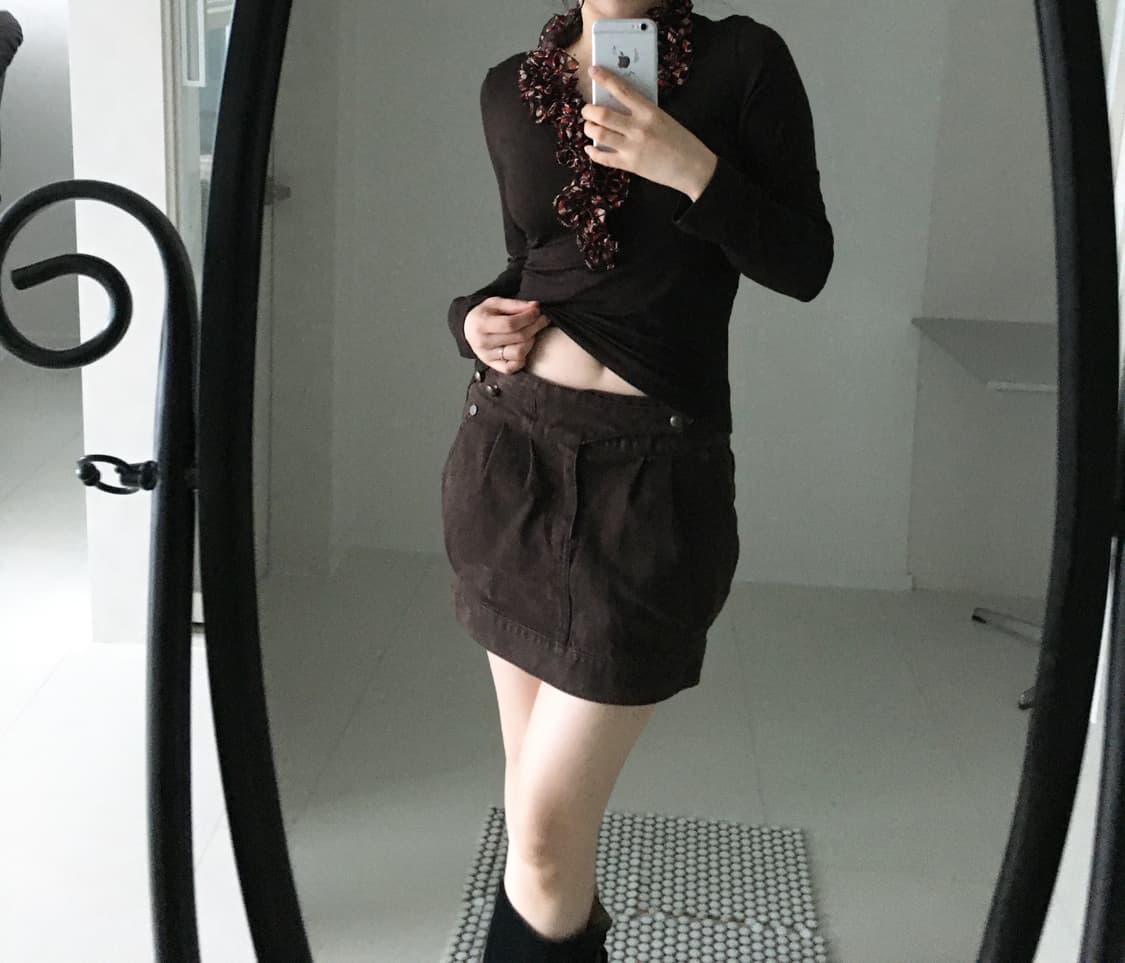 low rise mini skirt 상품이미지2