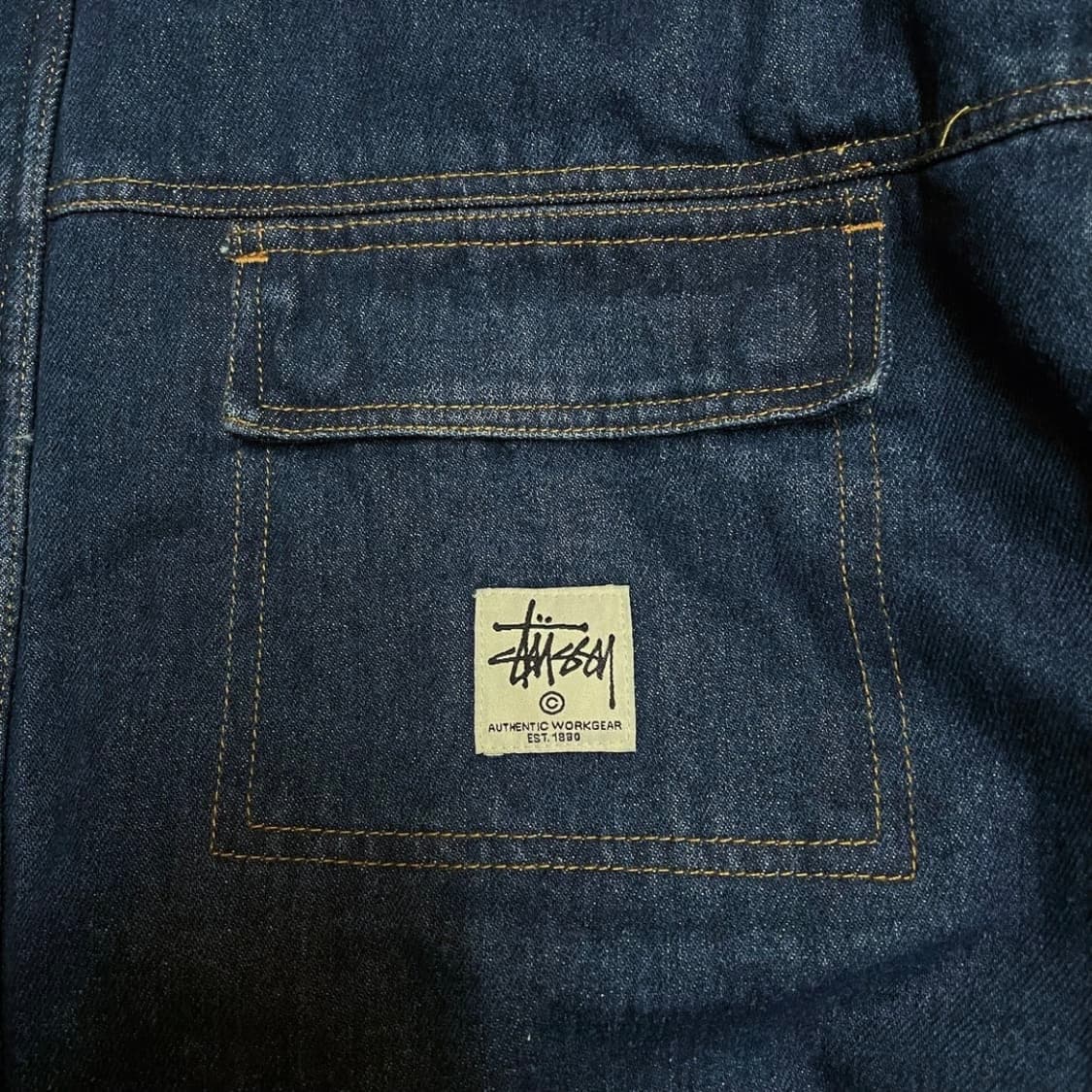 스투시 캔버스 청자켓 상품이미지9