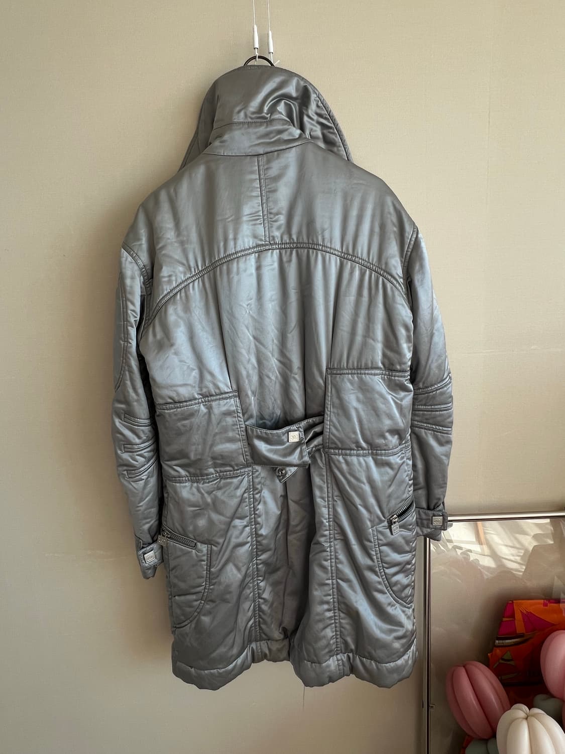 샤넬 스포츠라인 빈티지 패딩 코트38(M정도) 상품이미지10