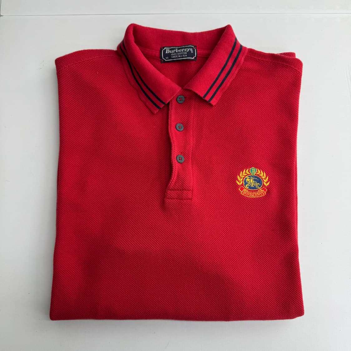 버버리 긴팔 카라티  상품이미지1