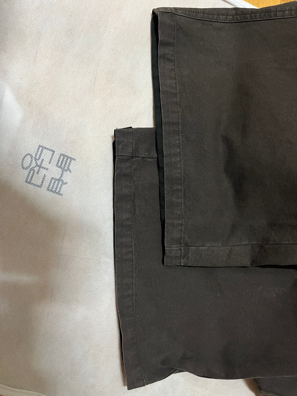 [2] 폴리테루 페인터 파자마 팬츠 브라운 상품이미지3