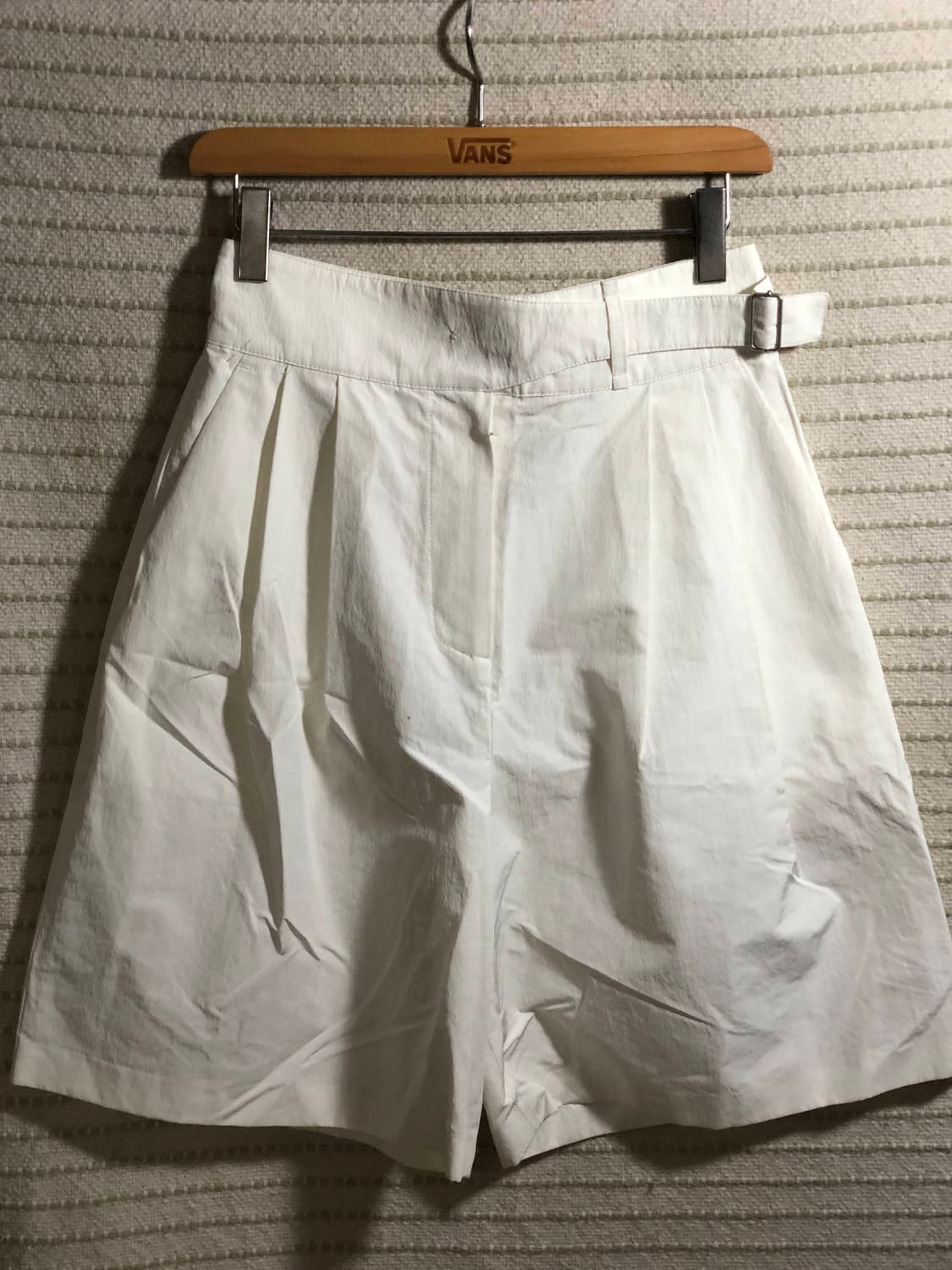 레이스 RRACE 화이트 버뮤다 팬츠 쇼츠 상품이미지1