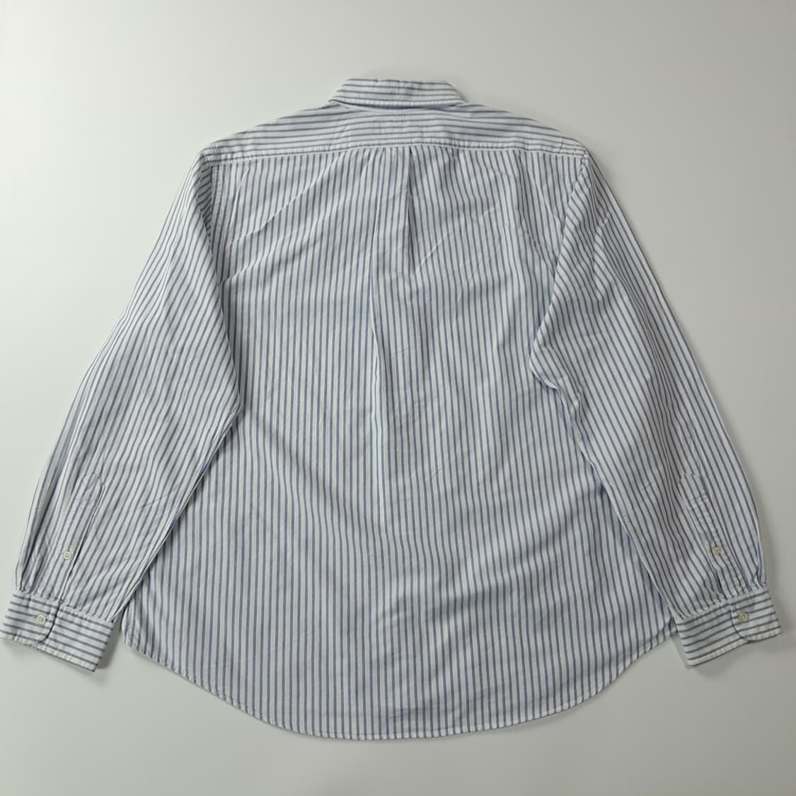 CJ404 XL 폴로 멀티포니 블루 뱅커스트라이프 셔츠 남방 상품이미지6