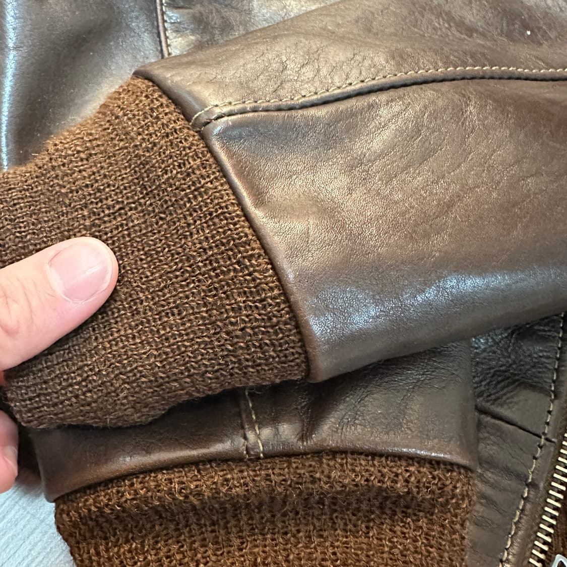 이스트맨레더 A-2 40사이즈 상품이미지6