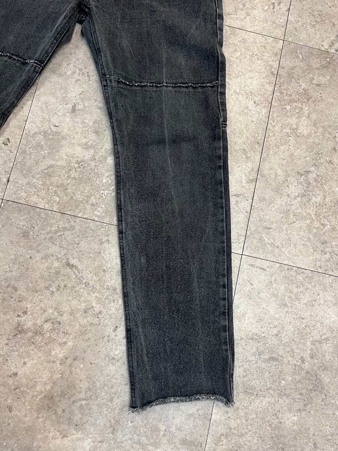 디스이즈네버뎃 블랙 데님 팬츠 L #csz3341 상품이미지6