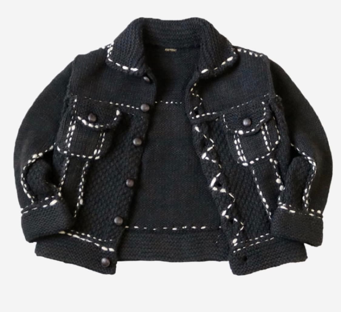 캐피탈 Wool Hand Knit Cowichan G Jean 상품이미지1