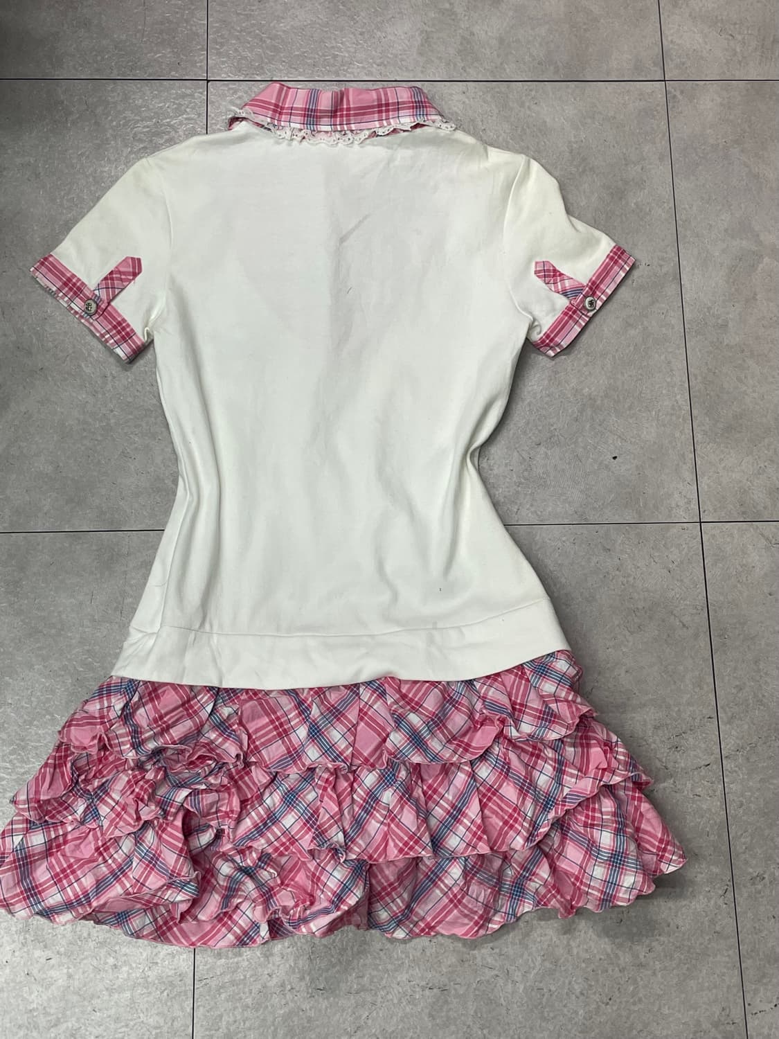 트랄라라 Tralala 셔츠 레이어드 원피스 상품이미지4