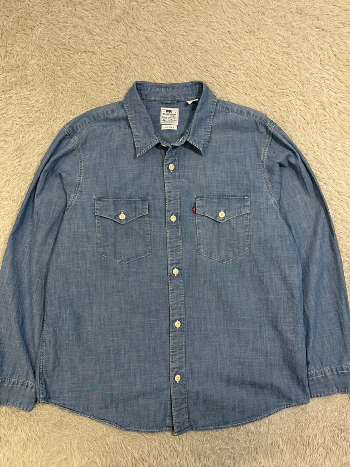 리바이스 웨스턴 데님 셔츠/#2787 상품이미지1