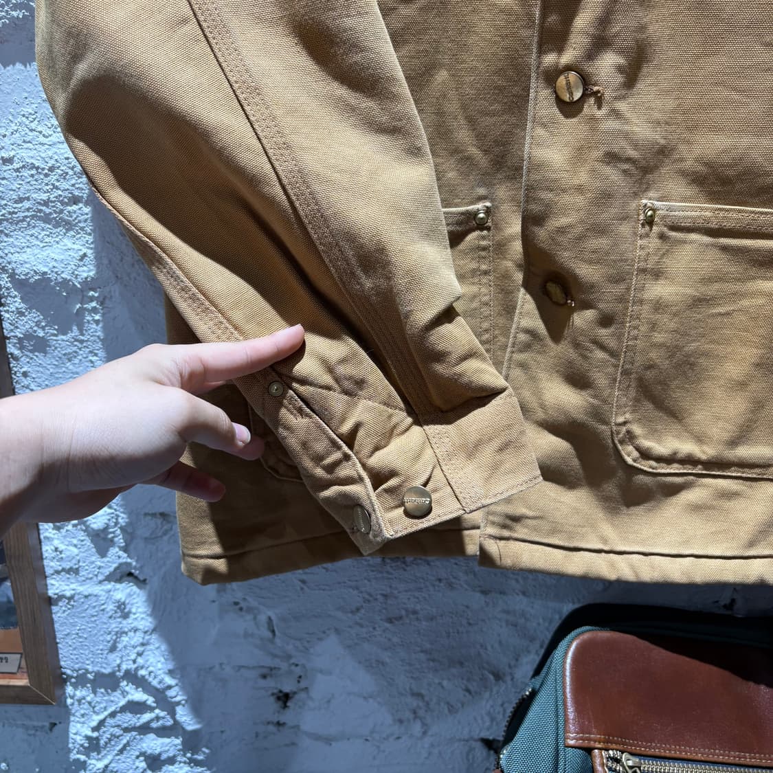 칼하트 빈티지 롱 초어 워크자켓 상품이미지4