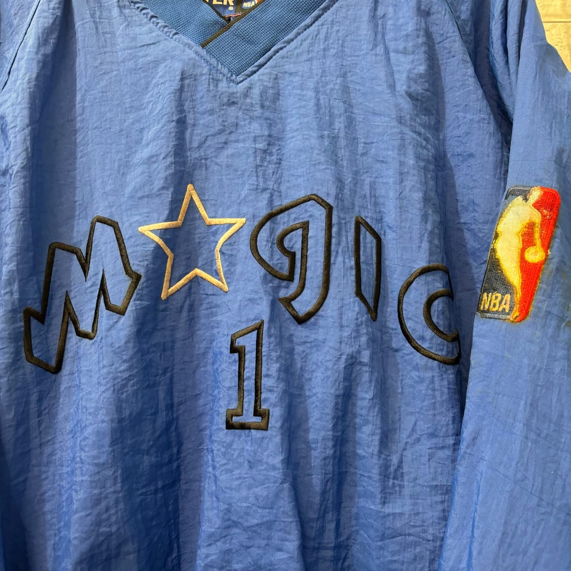 프로 플레이어 X NBA 90s 올드스쿨 올랜도 매직 웜업 XL 상품이미지5