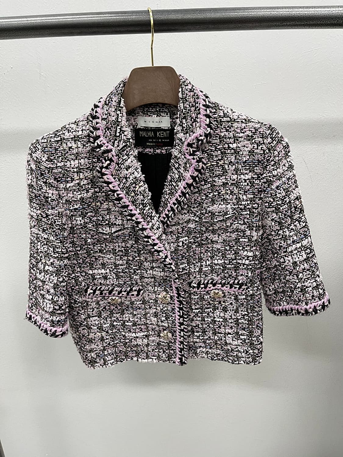 여) 미샤 프랑스 트위드자켓  상품이미지4