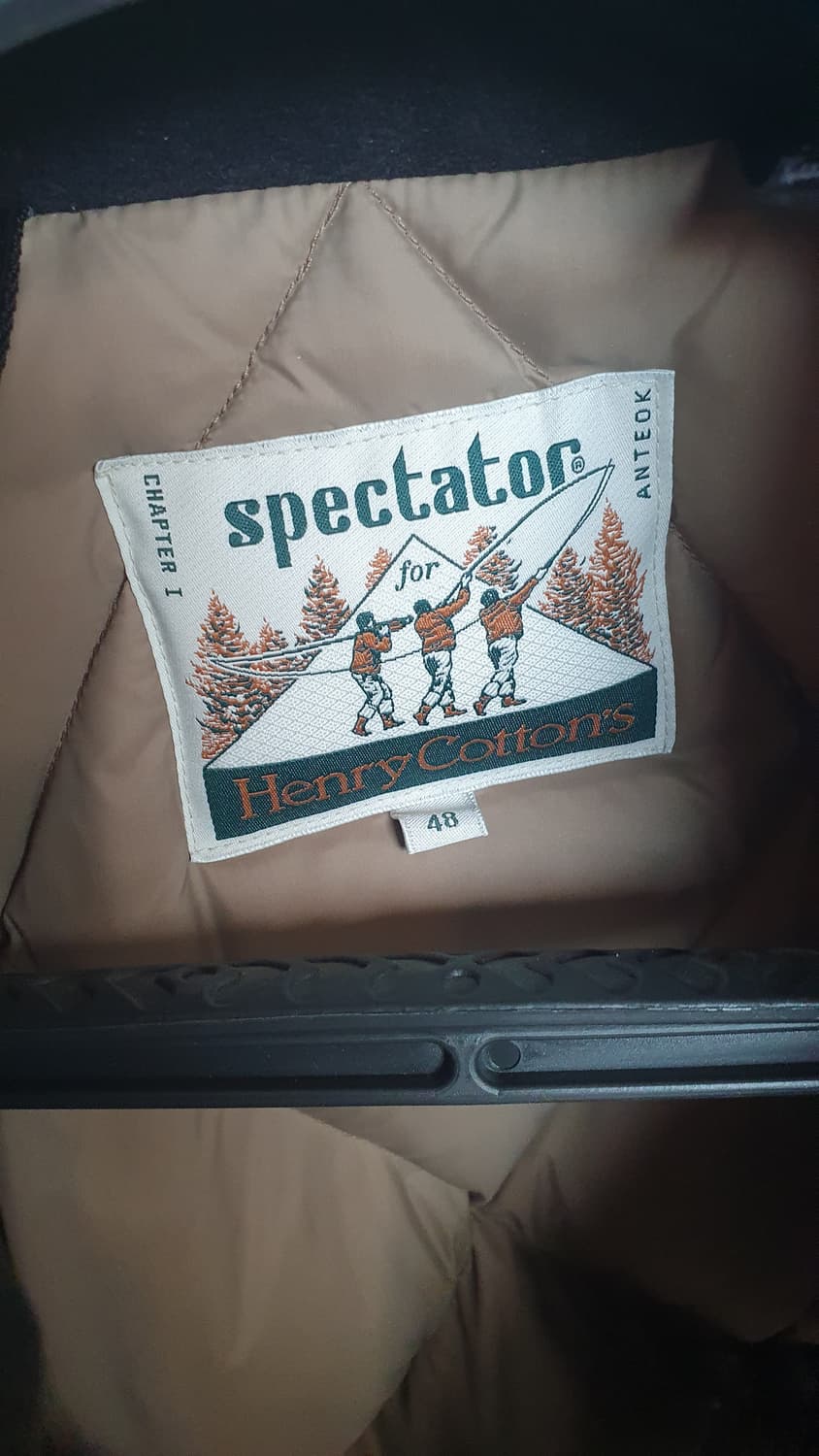 헨리코튼x스펙테이터 블랙 패딩 100 상품이미지3