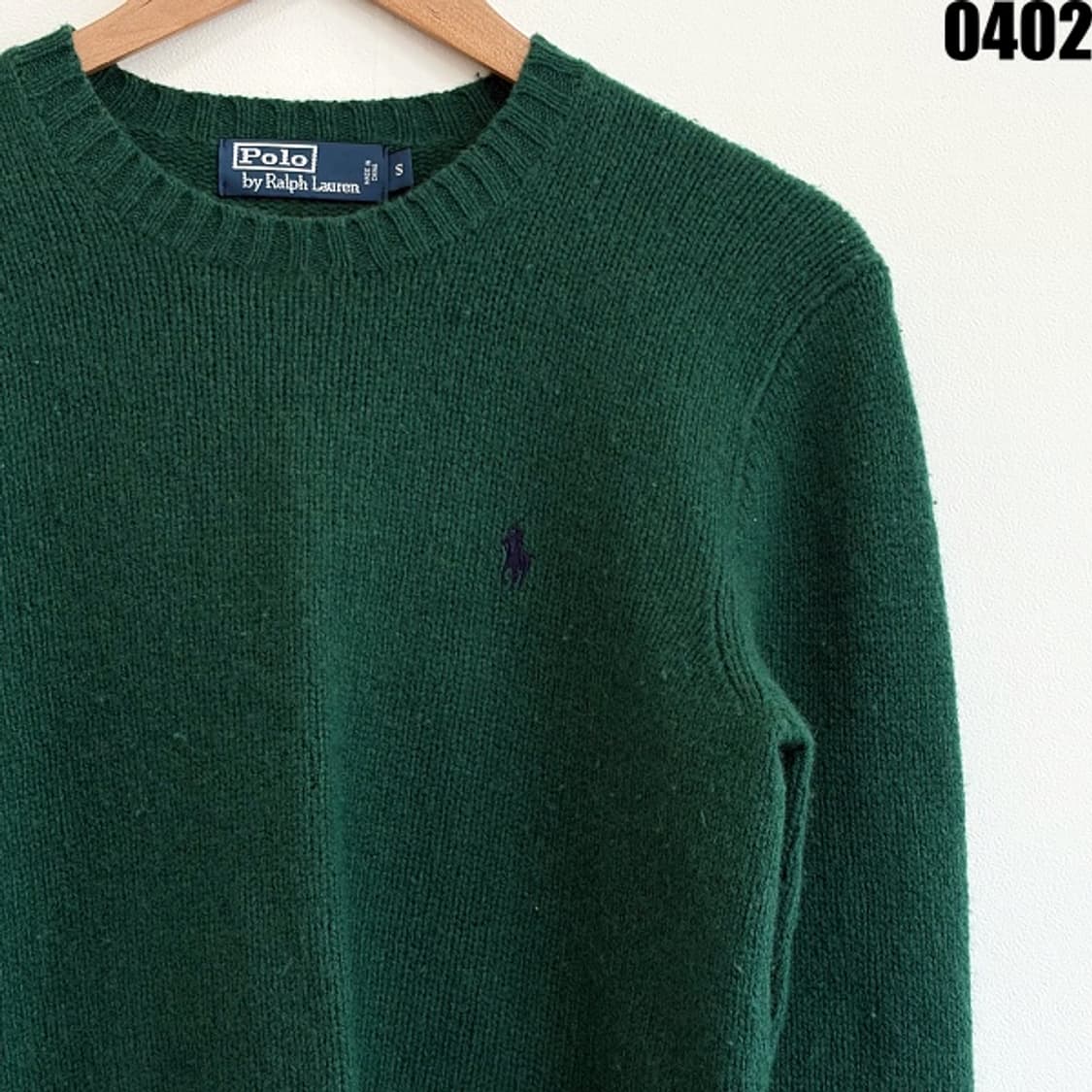폴로 랄프로렌 메리노 울 니트 스웨터 S 0402 상품이미지2