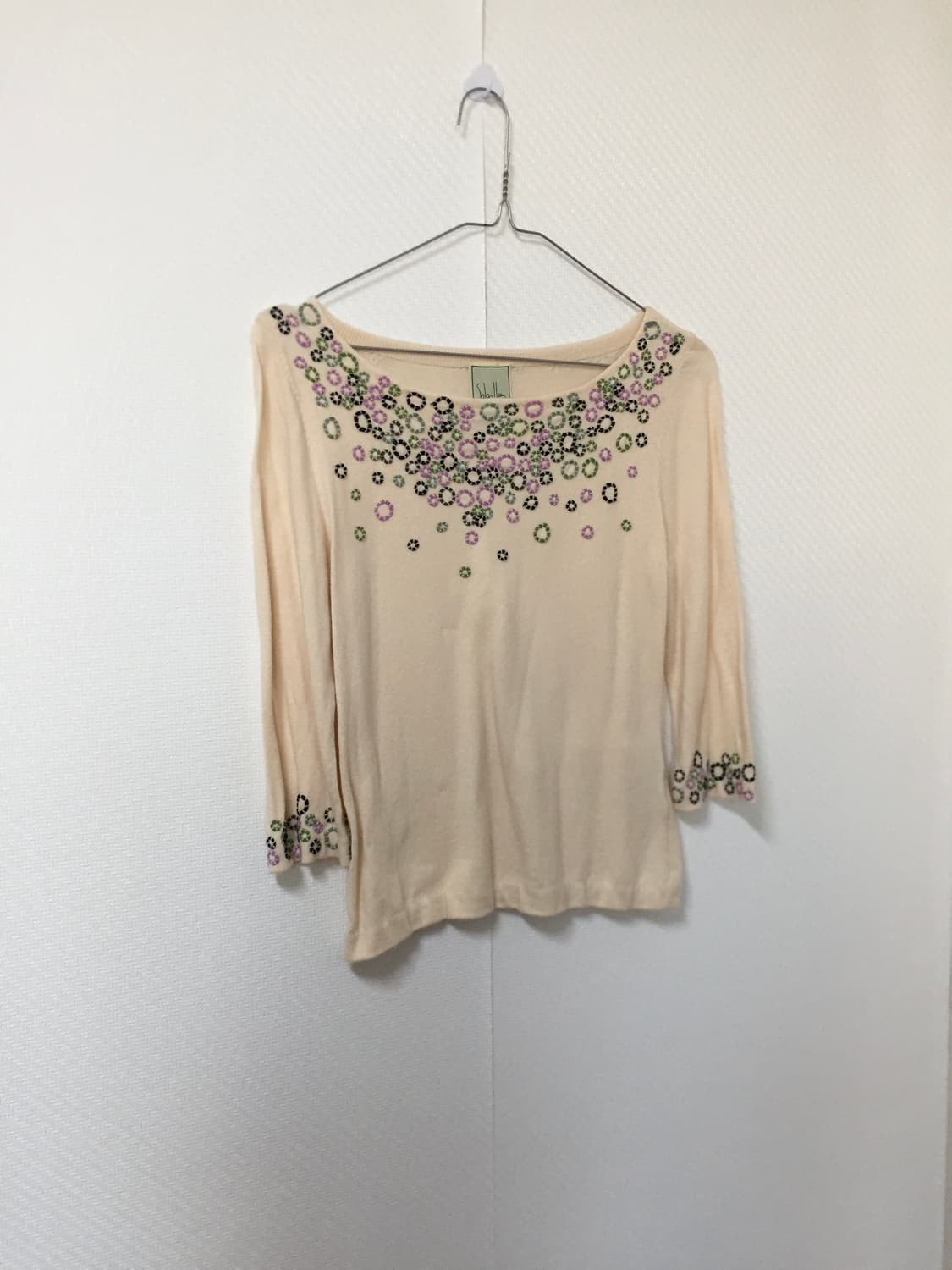 vintage flower short top 상품이미지2