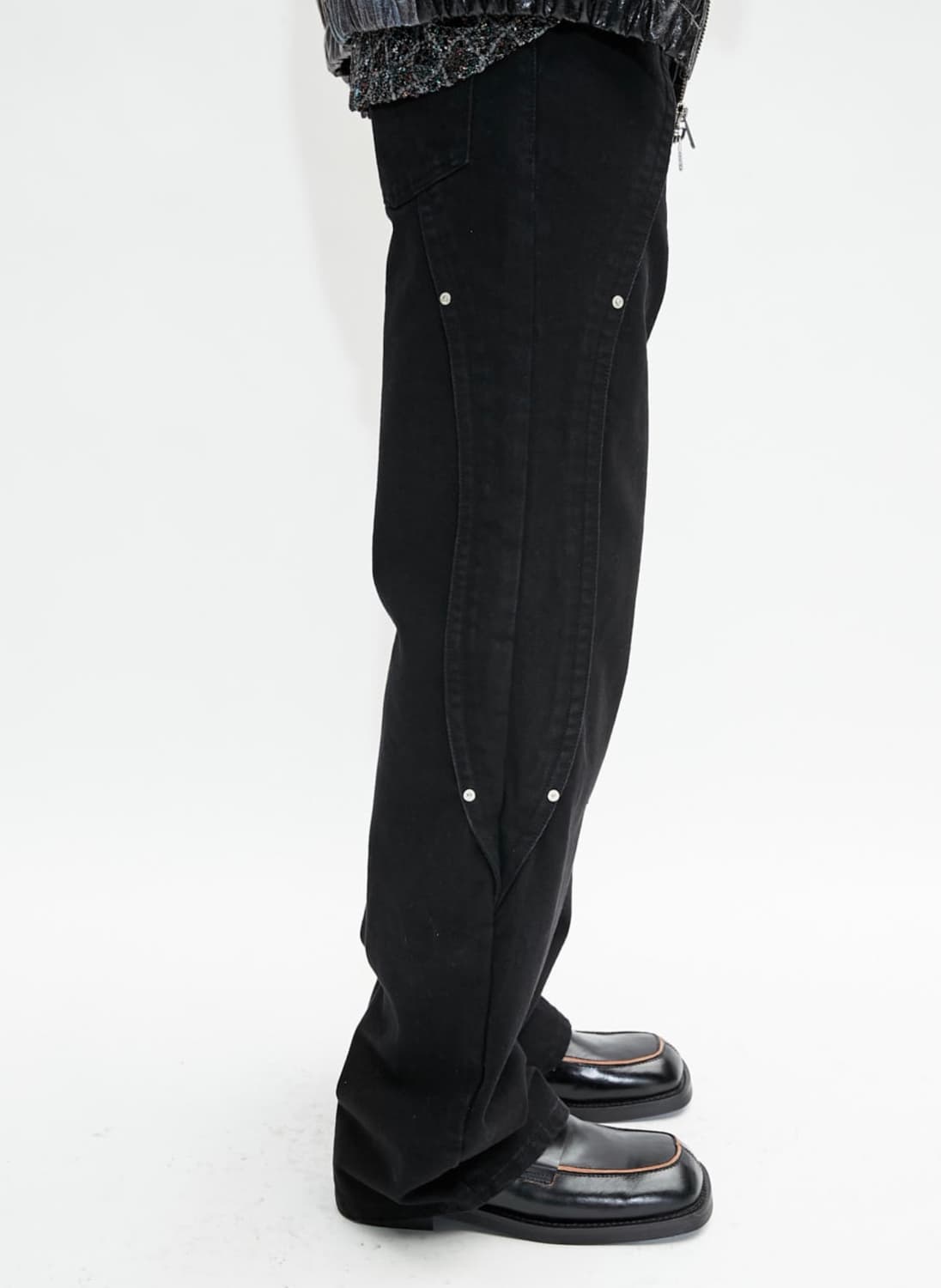 앤더슨벨 메튜 커브 진 블랙 상품이미지7