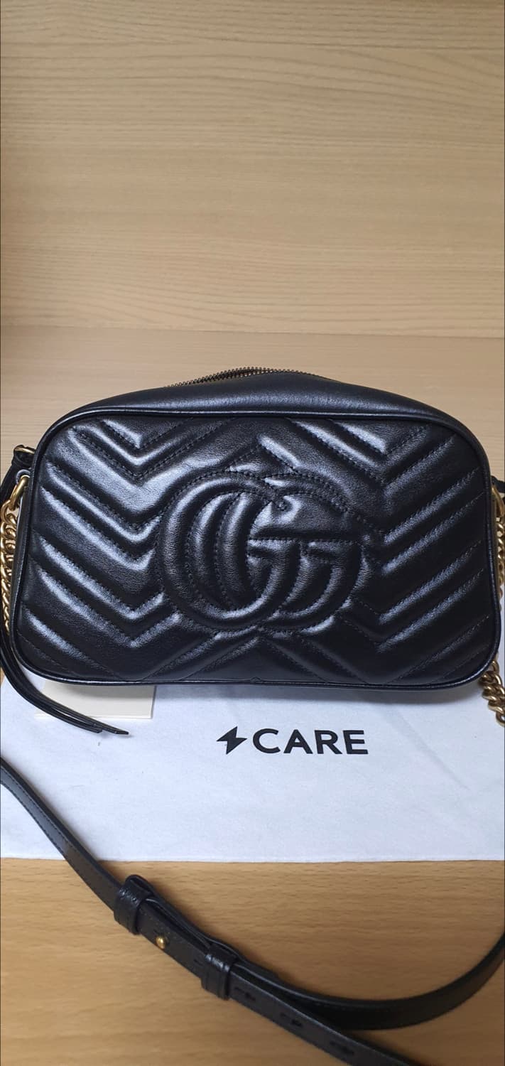 구찌 마틀라세 크로스/크로스백 스몰 새상품급 정품(감정서O) 상품이미지4