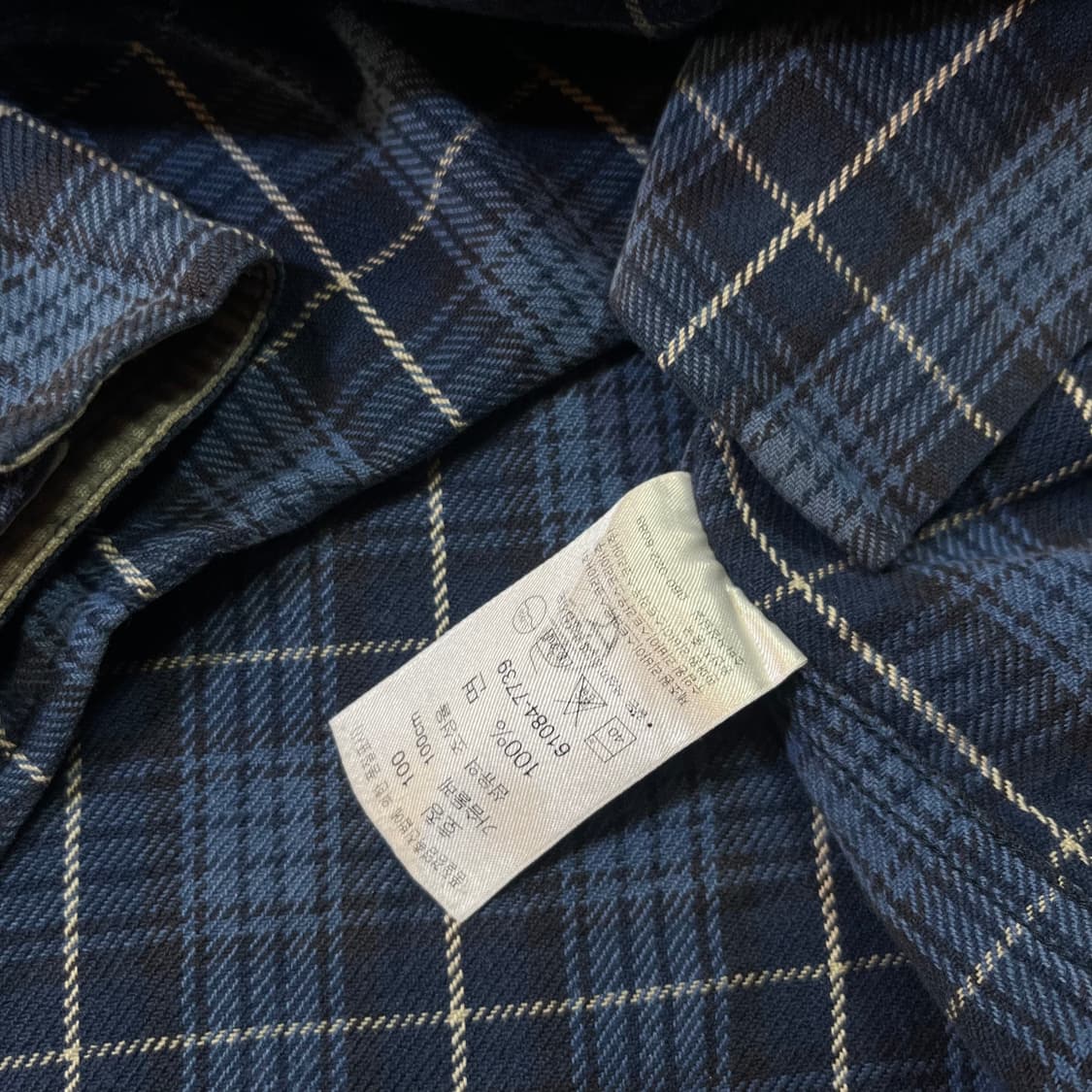 리바이스 체크 셔츠 상품이미지4