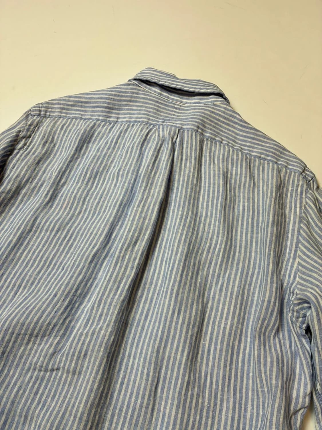 폴로 랄프로렌 큐알 신형 클래식핏 100% 린넨 셔츠 PN8979 상품이미지6