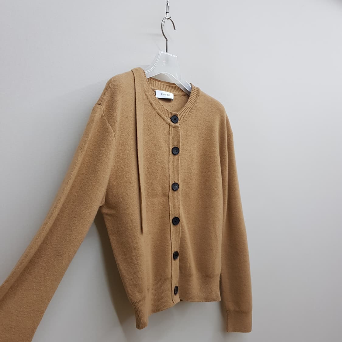 구호플러스 울 캐시미어 니트 가디건  F사이즈 상품이미지3