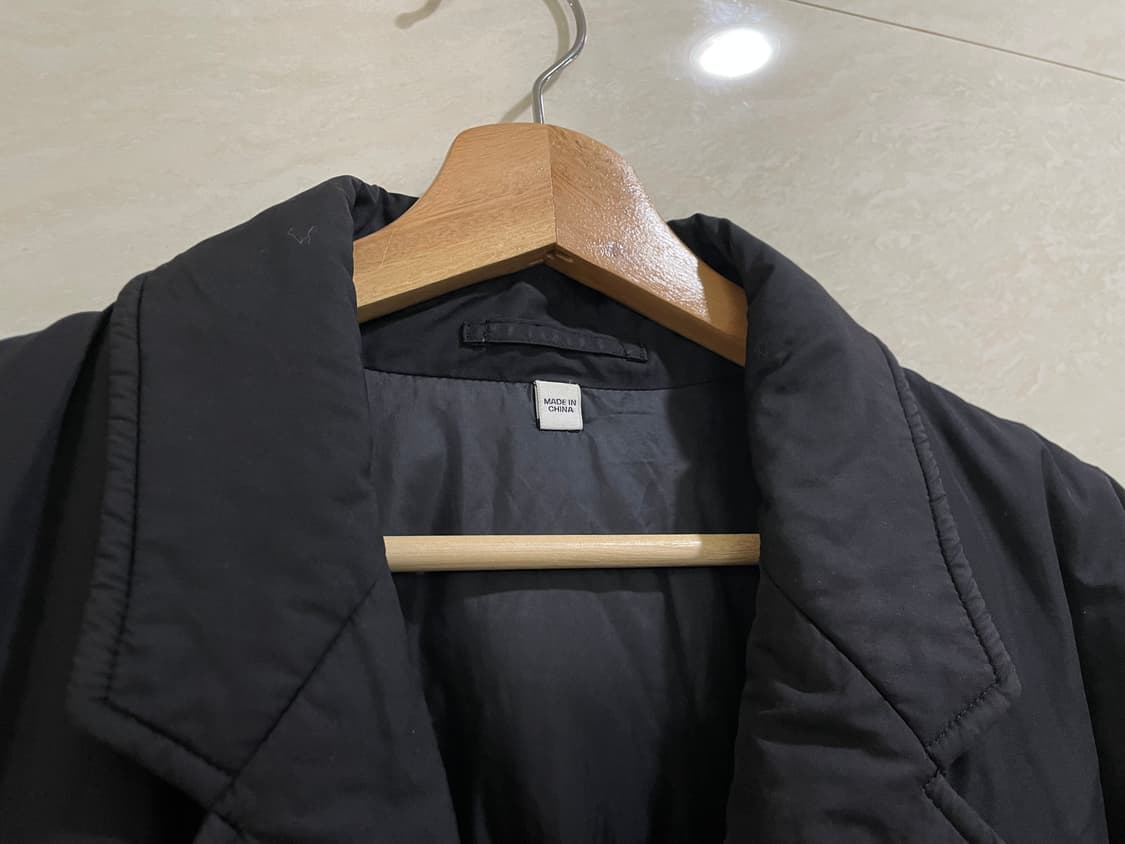 유니클로 / U라이트 웨이트 패딩코트, 남성코트 / L(105) 상품이미지4