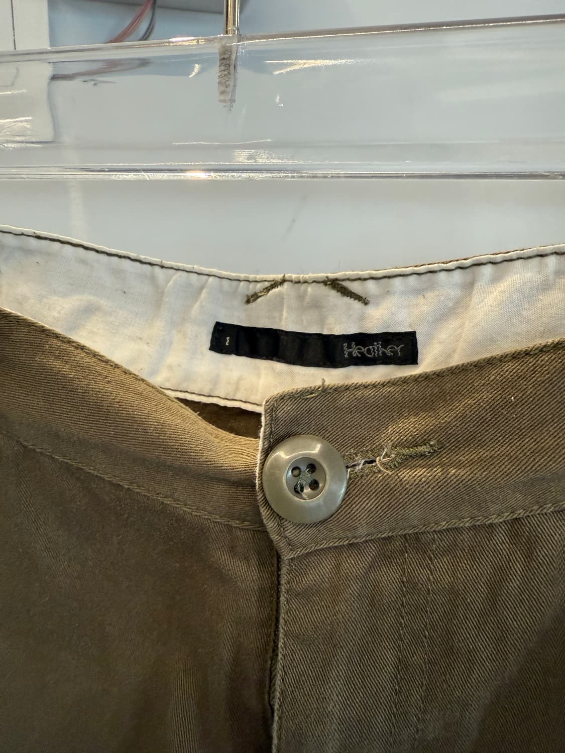 Heather Khaki Pocketed Cargo Shorts 상품이미지5