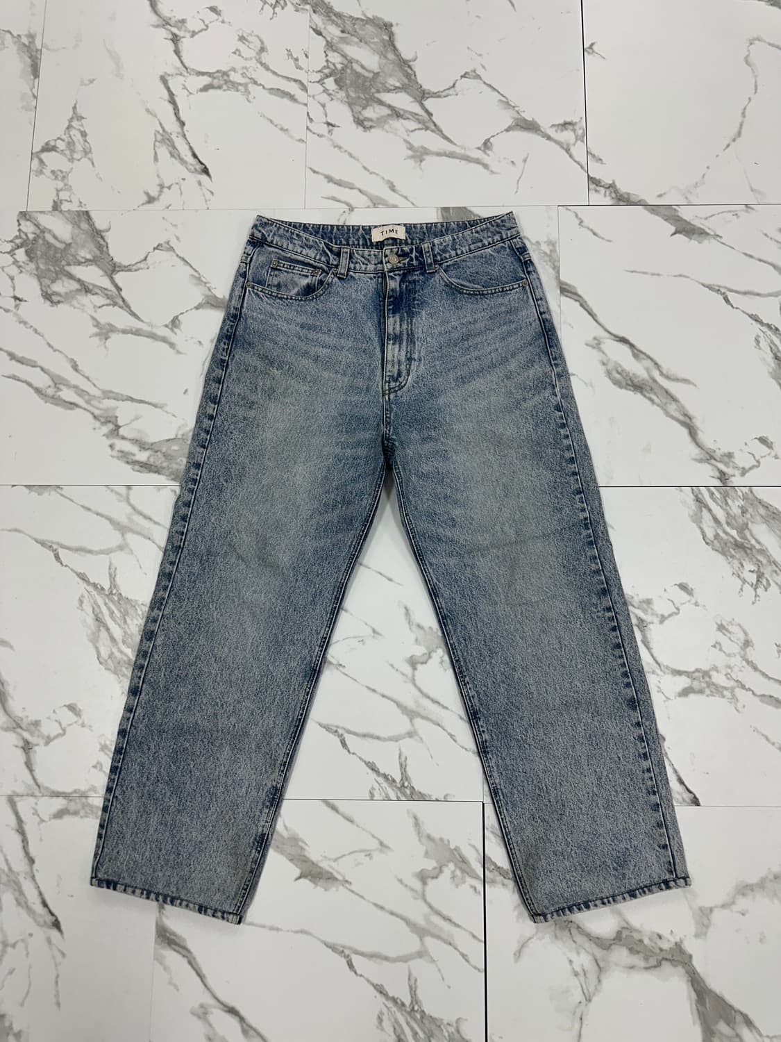  타임옴므 와이드핏 데님 팬츠 상품이미지1