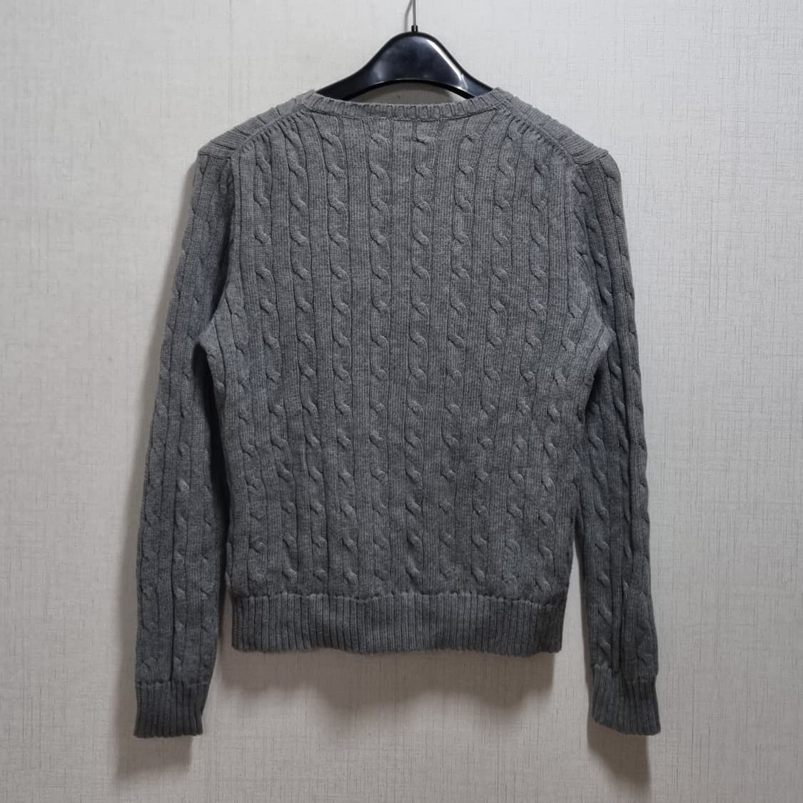 ( L ) 폴로 랄프로렌 케이블 니트 그레이 상품이미지3