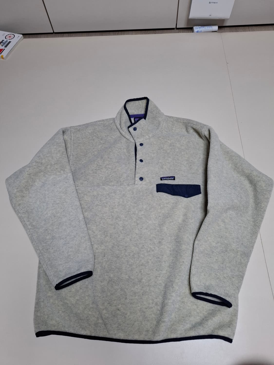 L 파타고니아 신칠라 플리스 풀오버 오트밀 상품이미지1