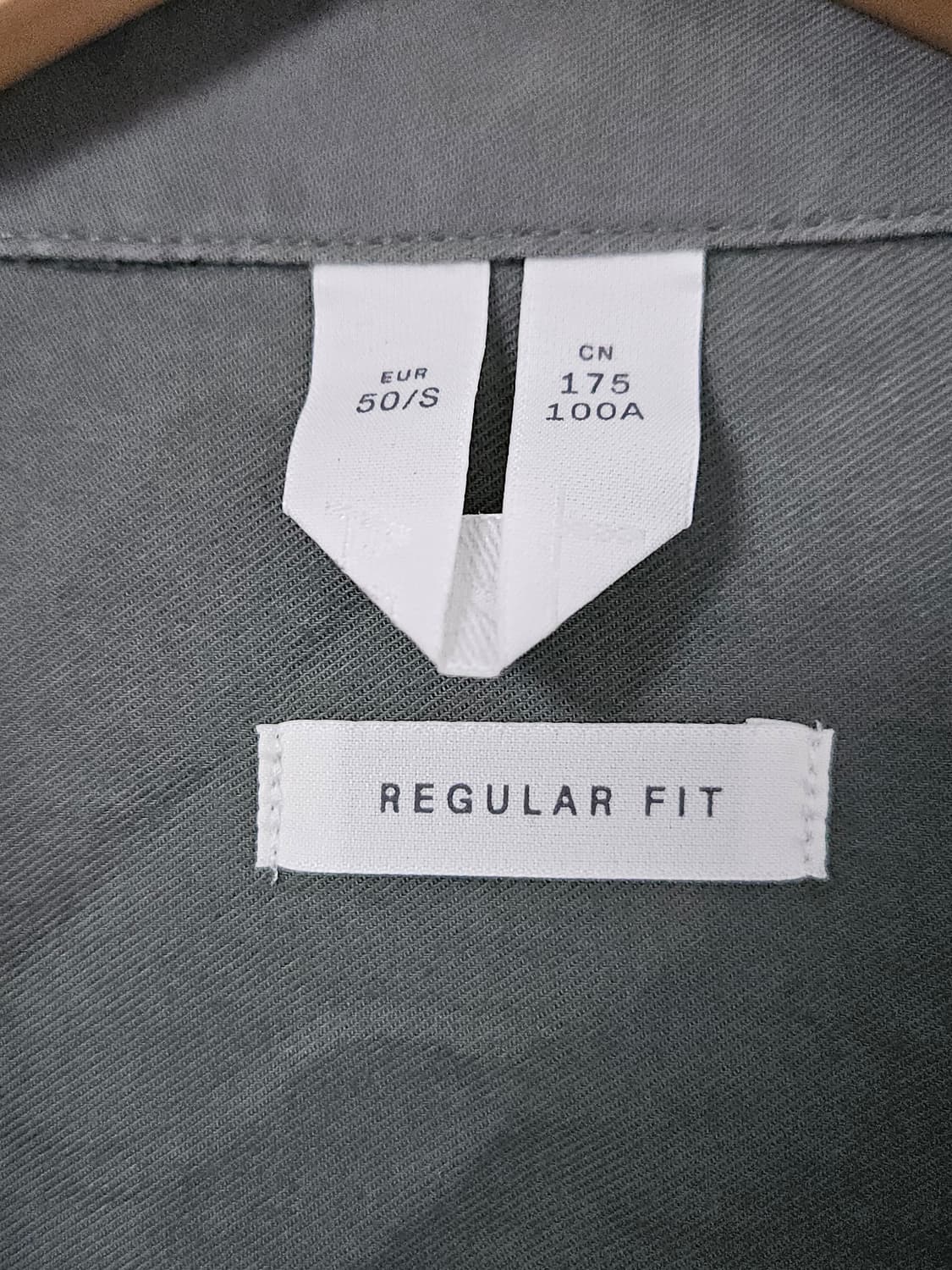 아르켓 시그니처 블라우스 셔츠 올리브카키 옴므 남성 50 상품이미지3