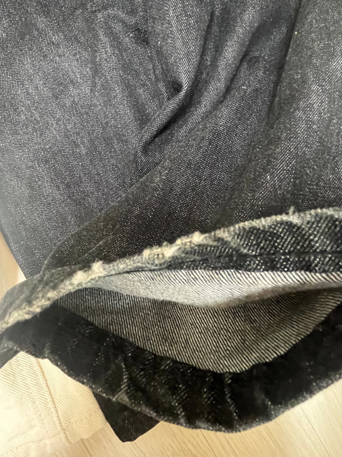 비슬로우 데님 청바지 3종 연청 크림진 흑청 상품이미지2