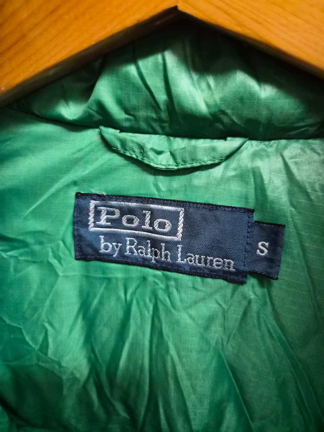 S) 폴로 랄프로렌 그린 푸퍼 패딩 팝니다 상품이미지8