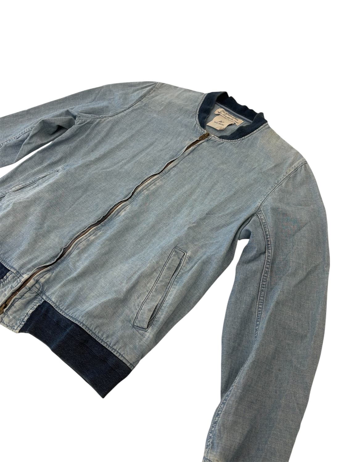 레미릴리프 데님 반다나 봄버자켓 상품이미지1