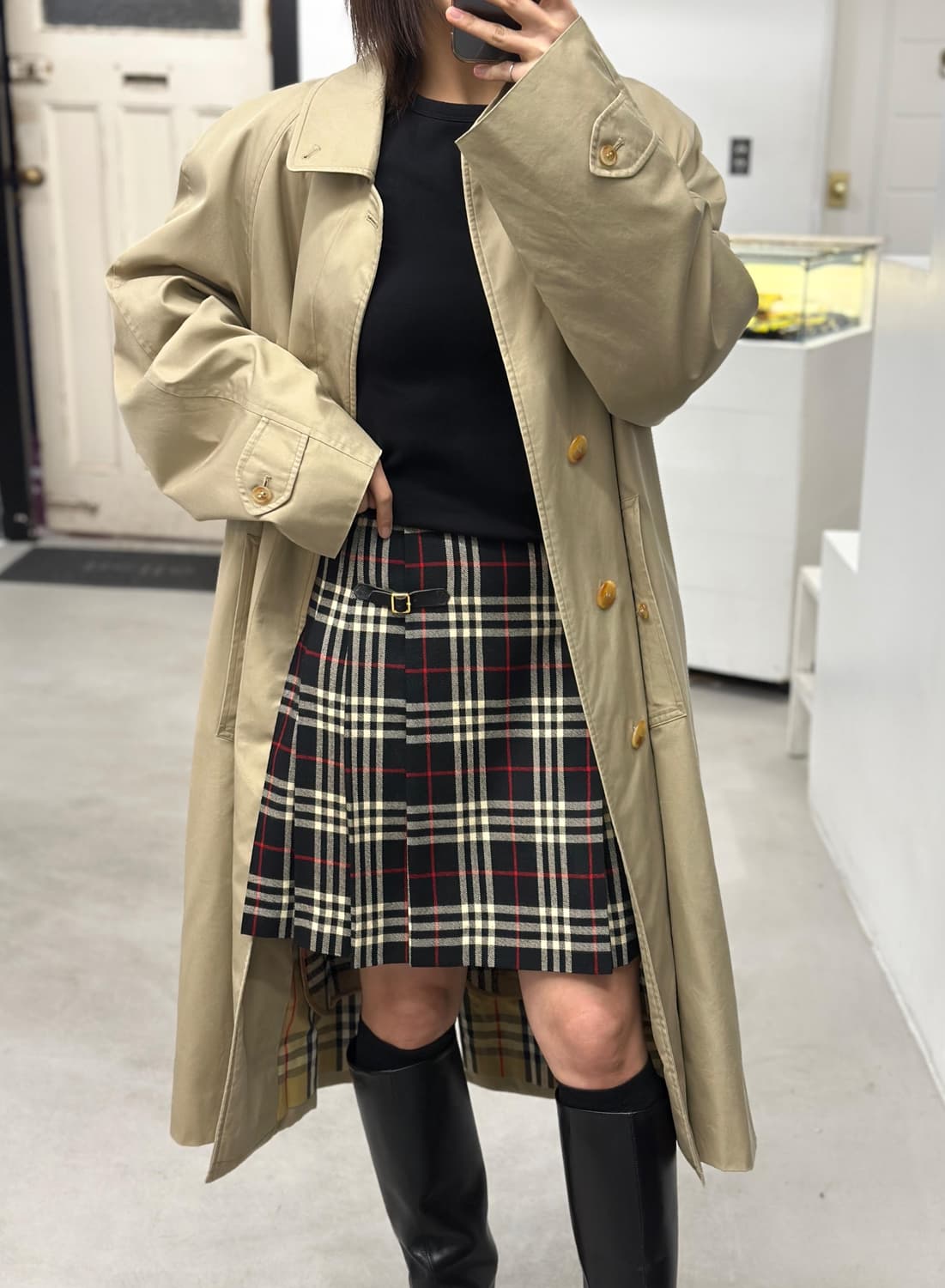 버버리 스커트 상품이미지5