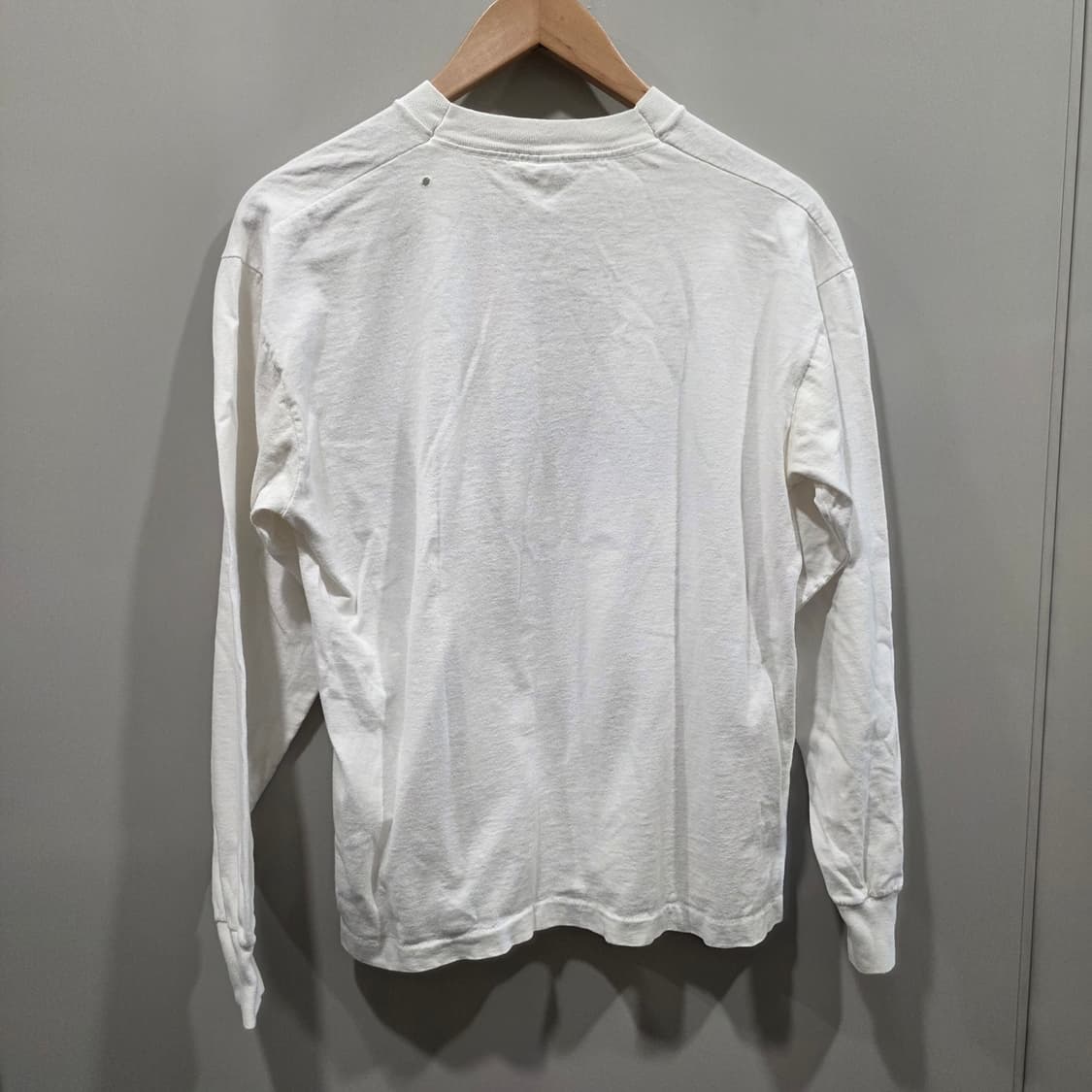 90s USA 빈티지 프룻오브더룸 긴팔티 상품이미지4