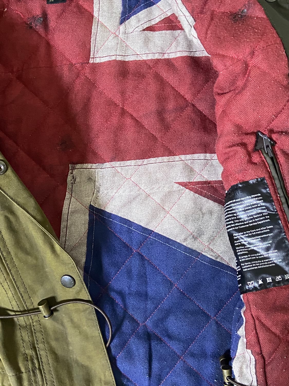 빈티지 바버 브라이튼 파카 barbour brighton parka 상품이미지3