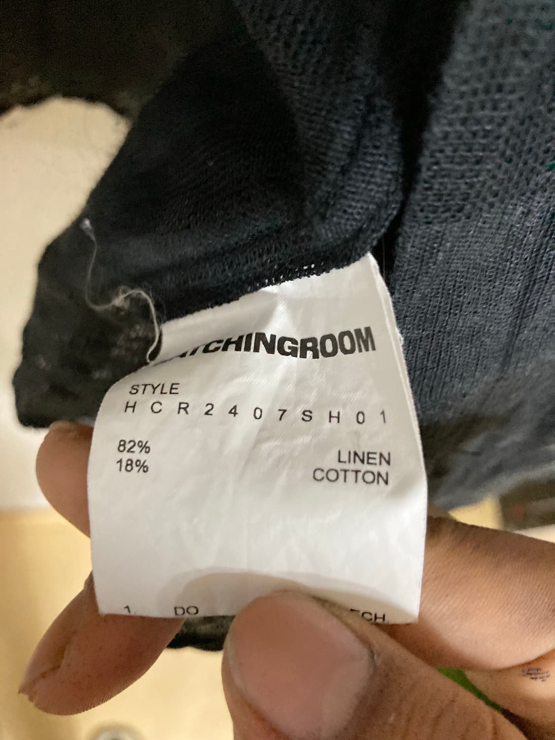 해칭룸 린넨셔츠 팝니다 상품이미지2