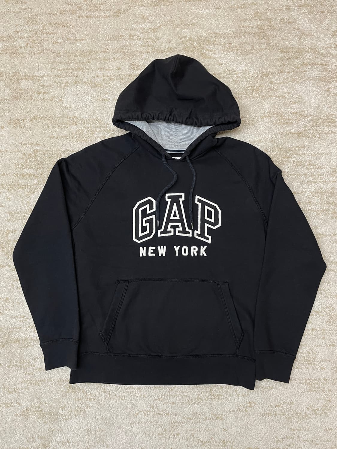 [M] GAP 갭 뉴욕 후드티 아플리케 후드티셔츠 상품이미지1