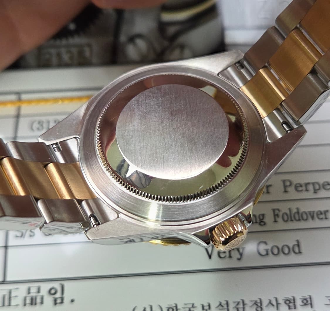 롤렉스 서브마리너 청콤 18K콤비 구구섭 16613 금버클 후기형 상품이미지7
