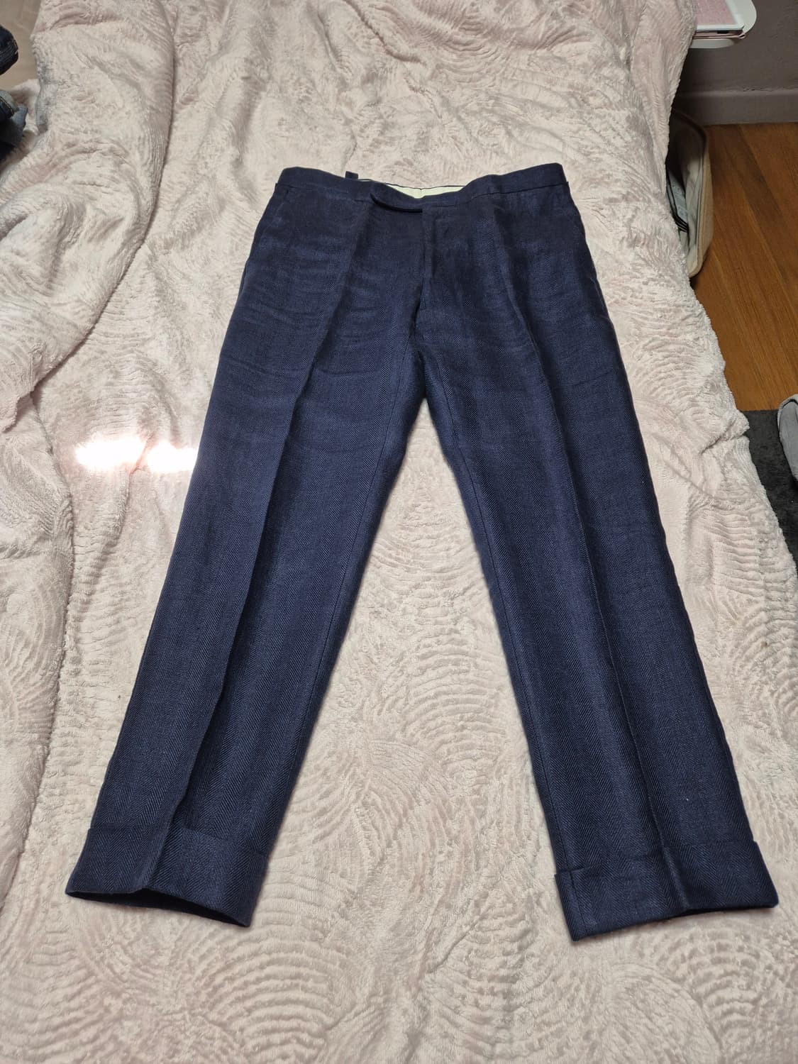 폴로 헤링본 슬랙스 32사이즈 상품이미지1