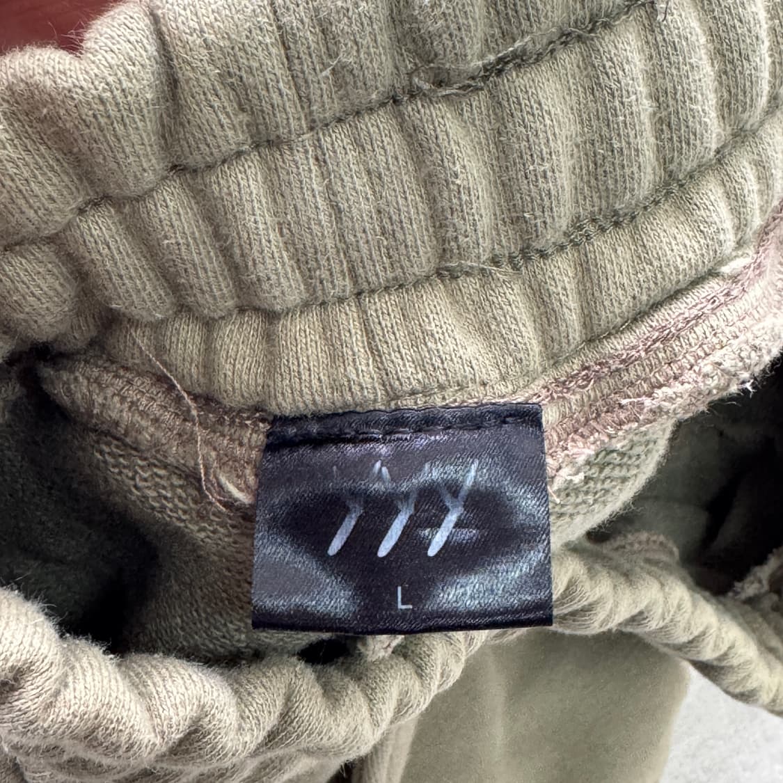 Yyy 스트랩 카키 스웻팬츠 L 상품이미지6