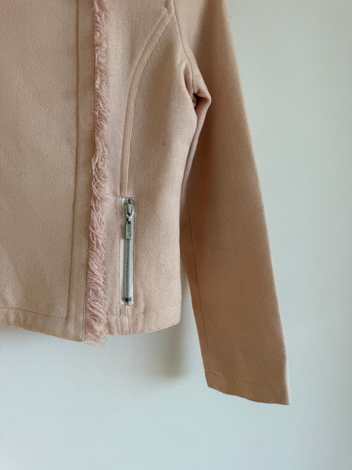 올드 꾸레쥬(courreges) 울 라이더 자켓 상품이미지4