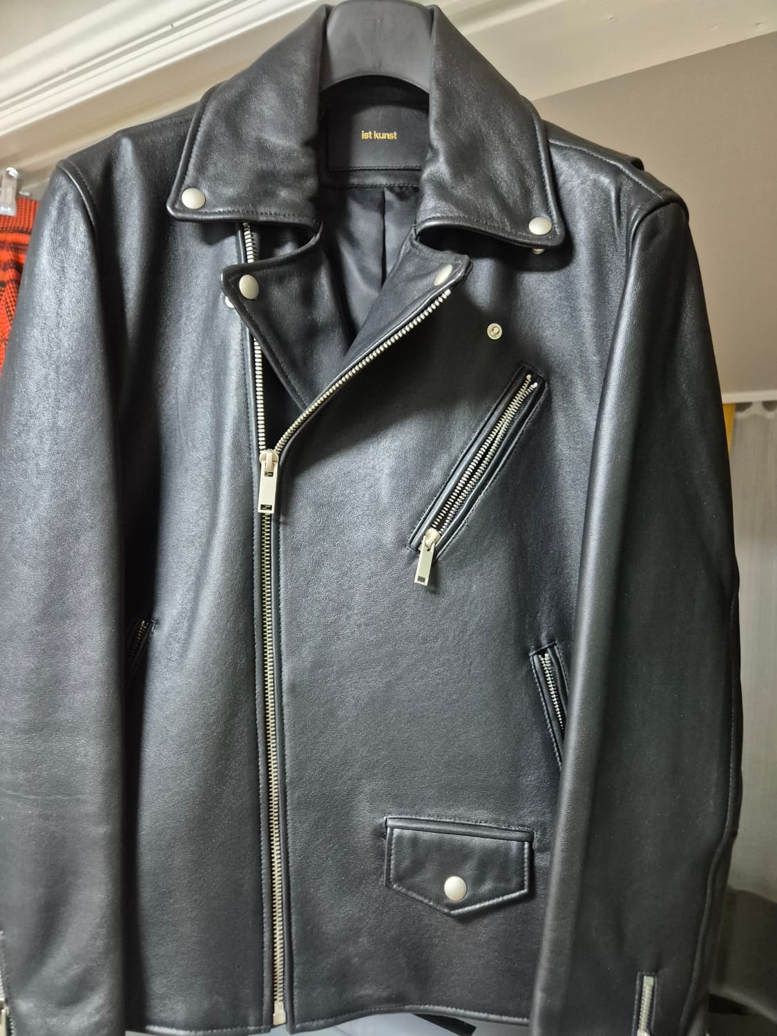이스트쿤스트(istkunst) 천연양가죽 라이더 가죽자켓 상품이미지1
