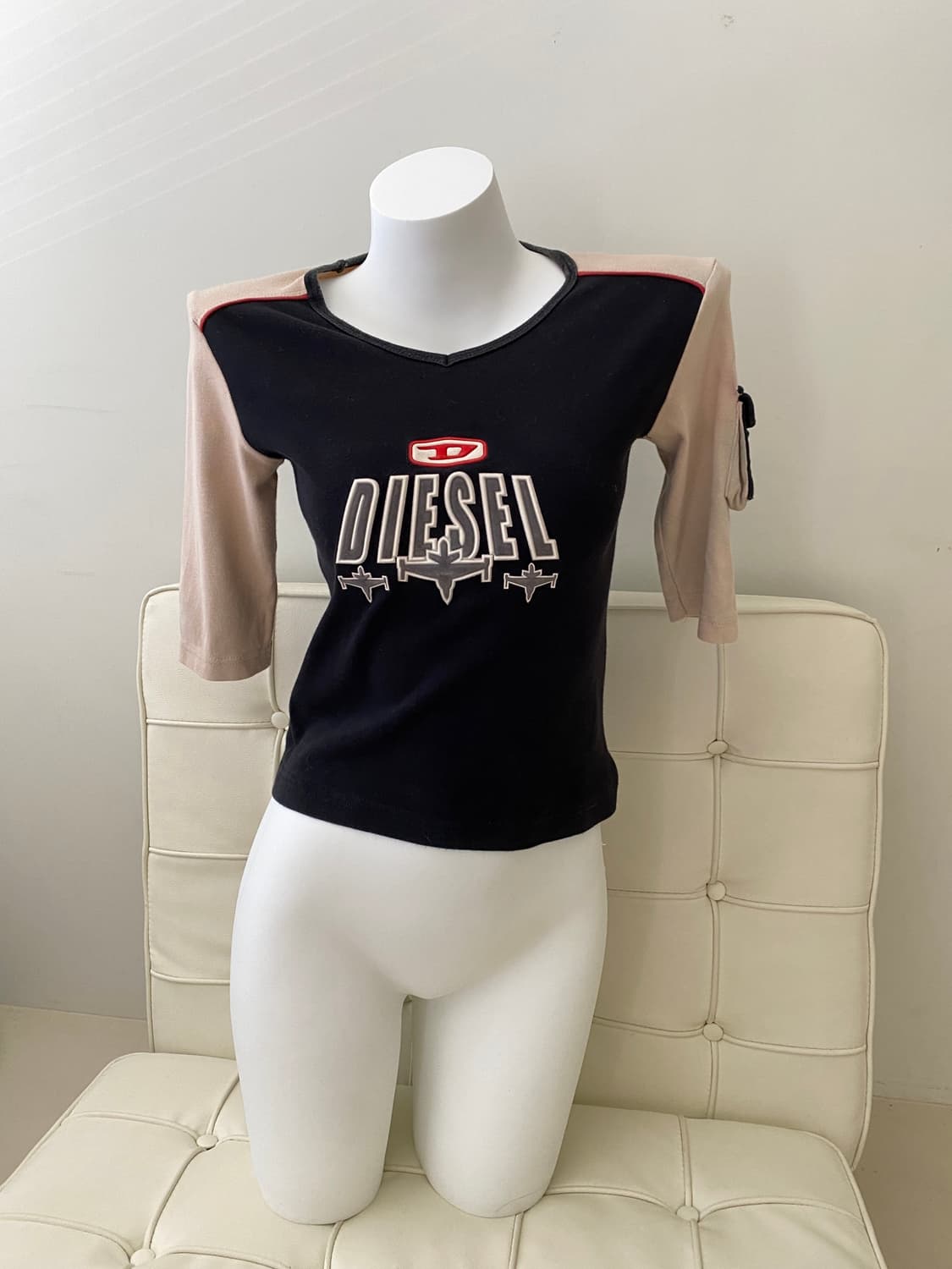 디젤 아카이브 레글런 티셔츠 상품이미지6