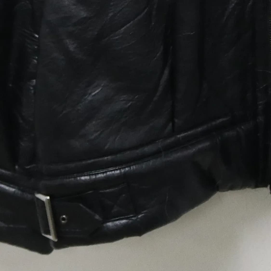 CHICO 양털 하이넥 합성 가죽 자켓 62307 상품이미지4