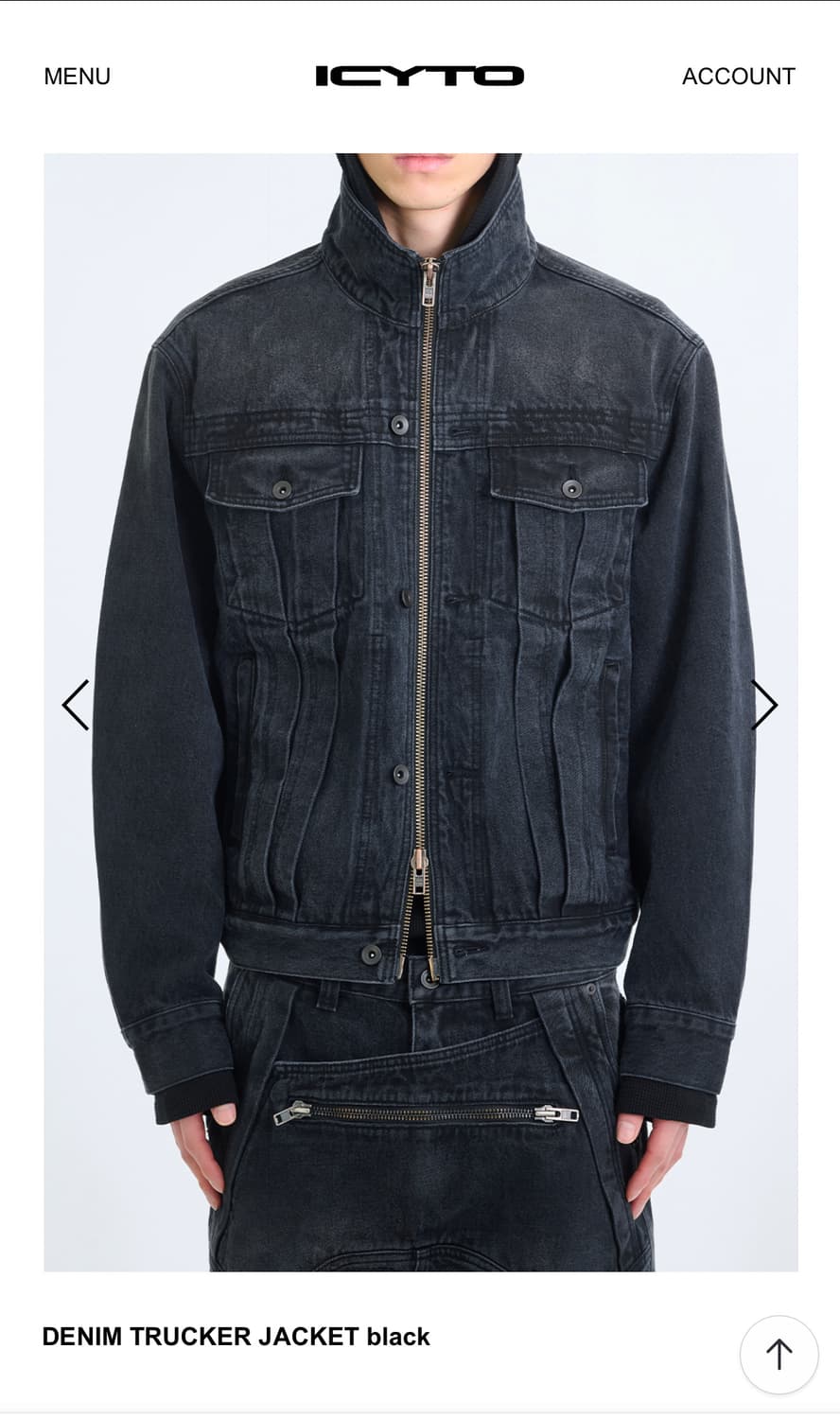 아이시토 데님 트러커 자켓 M 상품이미지1