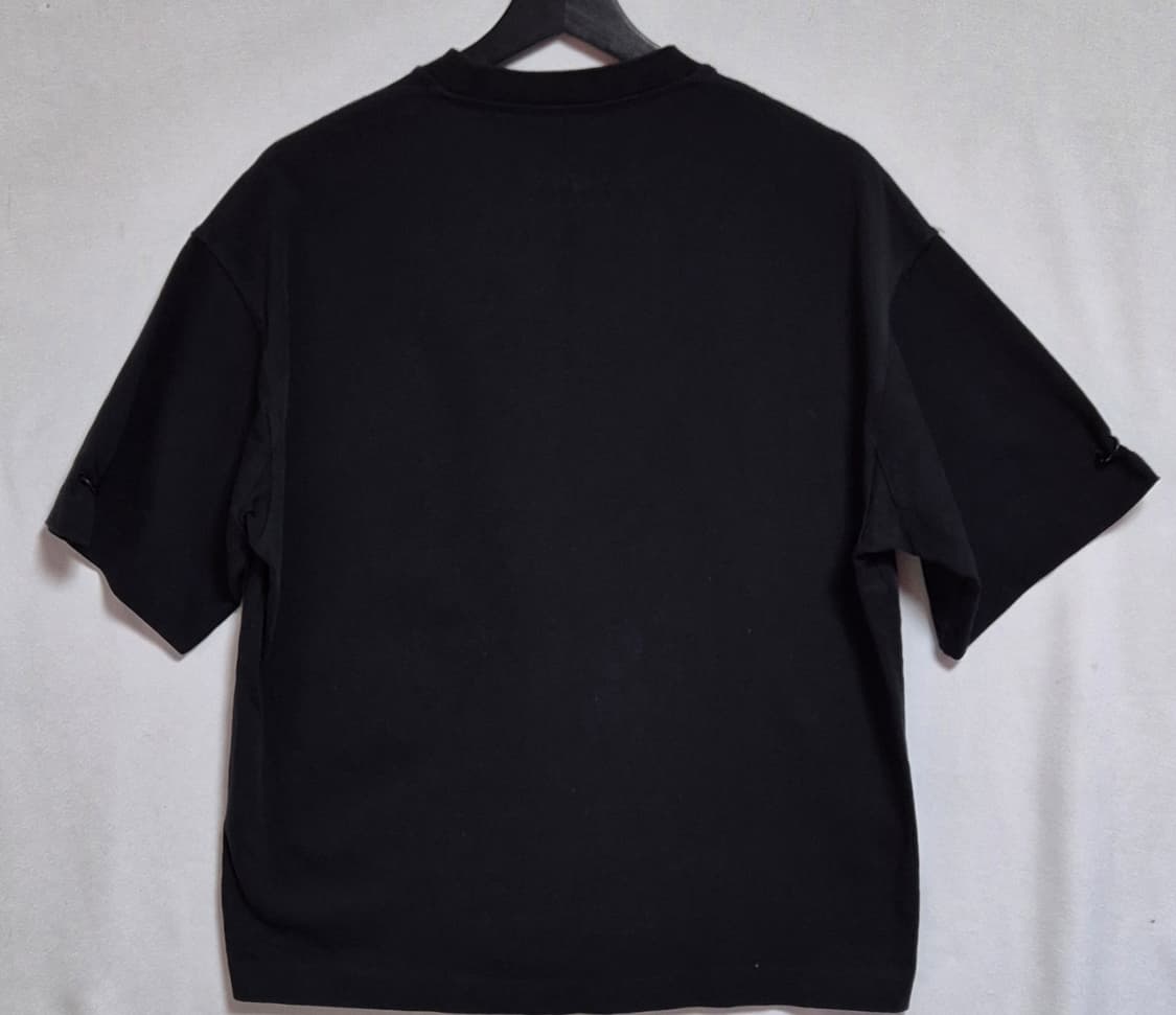 L (100) 시스템 블랙 불꽃 반팔티 상품이미지2