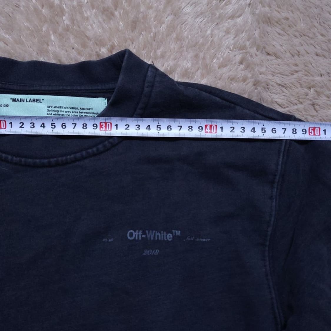 오프화이트 Off White 남 맨투맨 XS 0424 상품이미지4